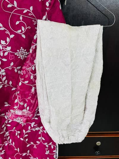 organza shirt trouser full new