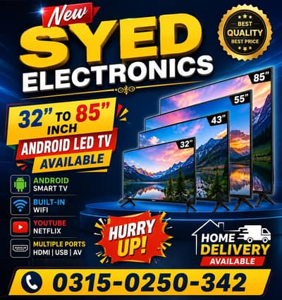 AZAADI OFFER!! BUY 32 INCH ANDROID LED TV