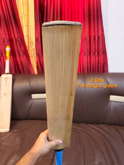 English Willow 2.6 lbs Bat For Professional Use
