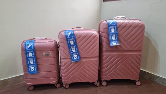 3Pcs Set Silicon Suit Cases