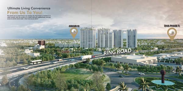 Pearl Towers by Hashoo Group: 3 Bed Luxury Apartment With Servant Room