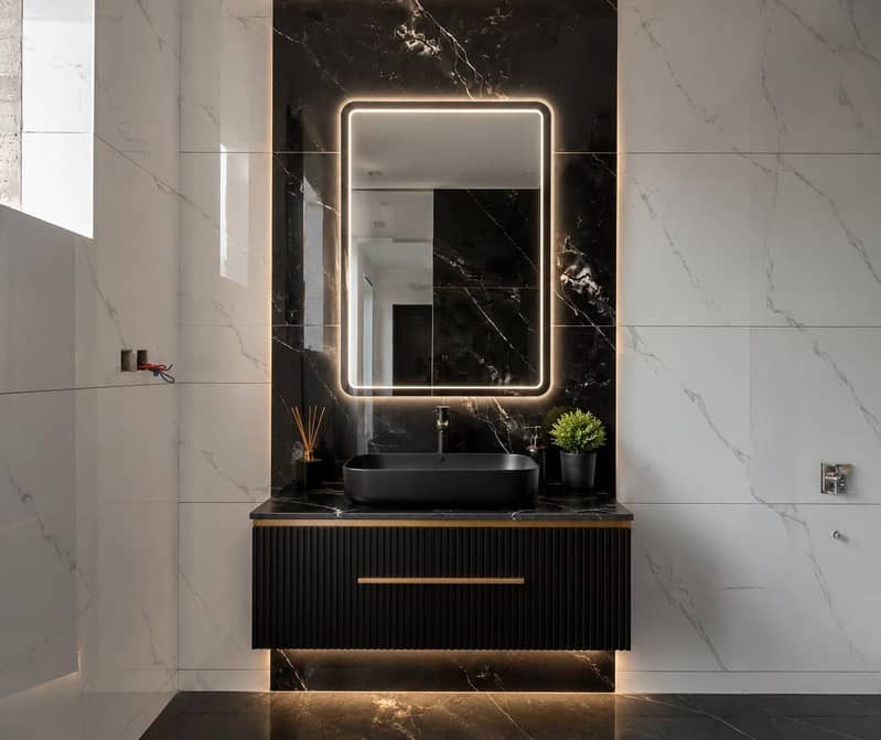 PVC vanity 16