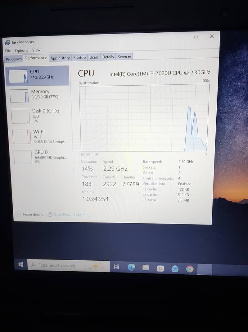 Core i3 7th generation 6