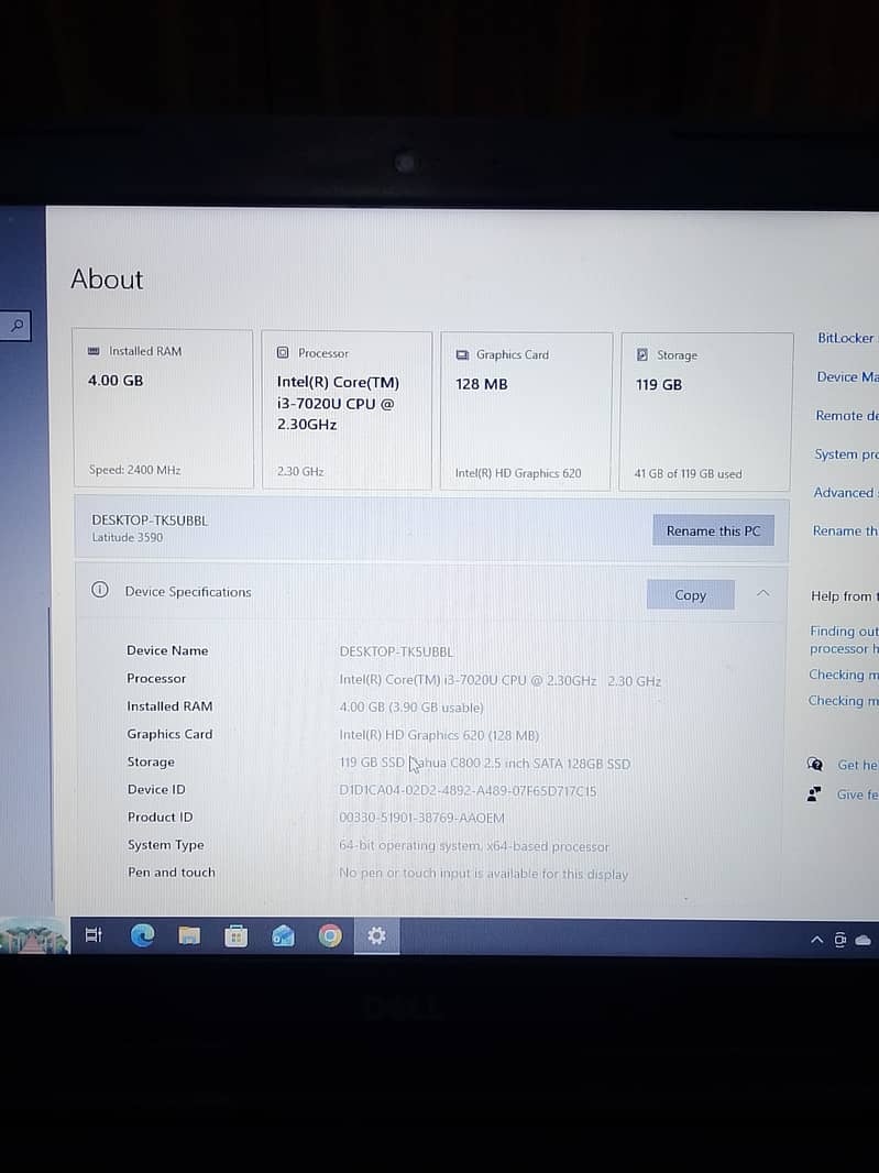 Core i3 7th generation 9