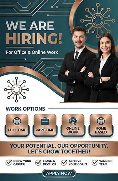 PART TIME WORK AVAILABLE FOR MALES AND FEMALES