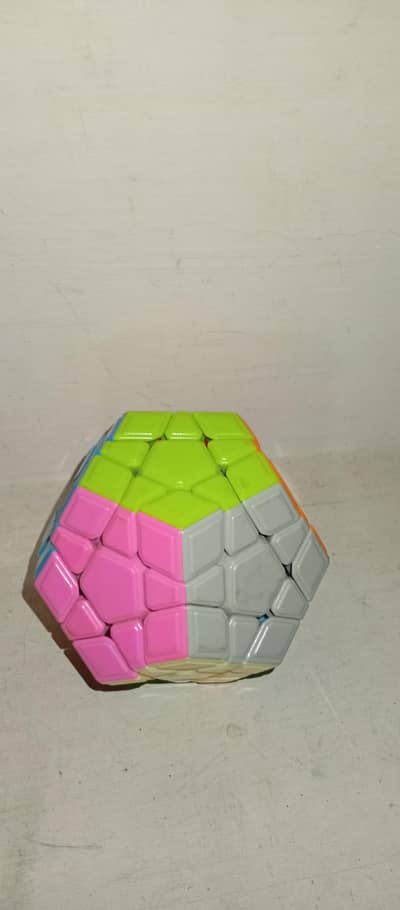 3 X 3 Rubik's cube and megaminx Rubik's cube