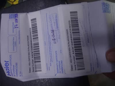 Haier 13HF T3 pro One ton for sale aj he leya ha