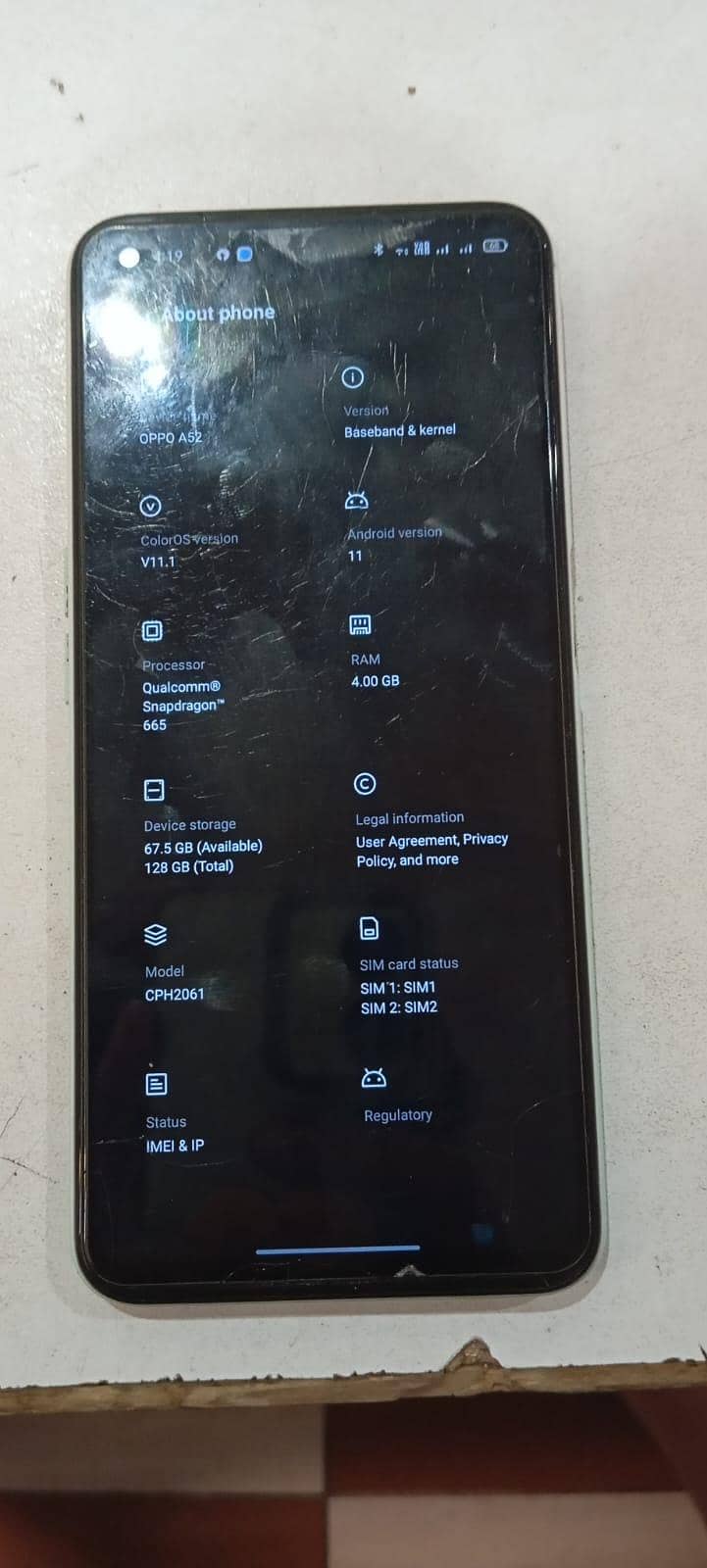 Oppo A52 3