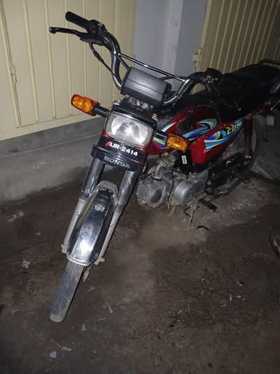 Honda cd70 2023 ka last 2024 ka sticker 24 na number 110k Final