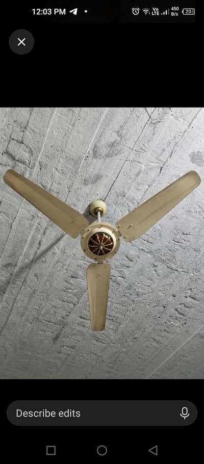 ceeling fan 100% Cooper