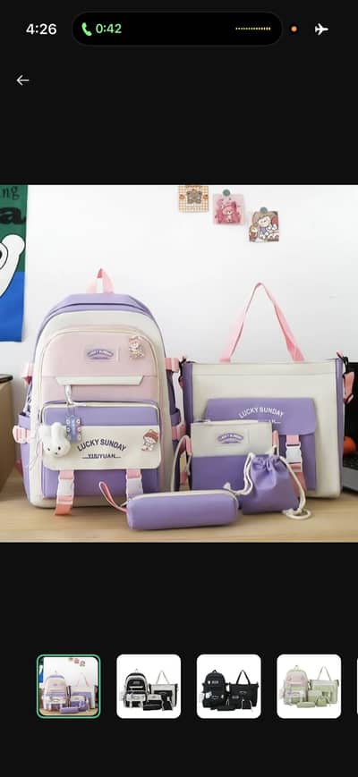 Bags for school,travelling