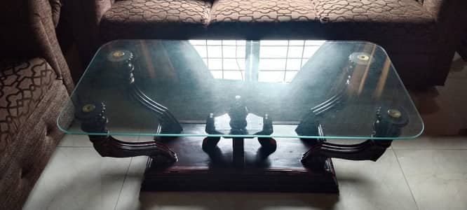 Center table and side tables for sale