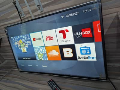 TCL SMART LED 42INCH slim n smart look sound colour awesome