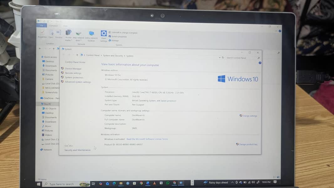 MICROSOFT SURFACE PRO 4 2
