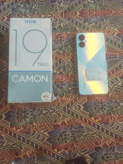 Tecno CAMON 19 Neo 6+6/128.10/10 condition