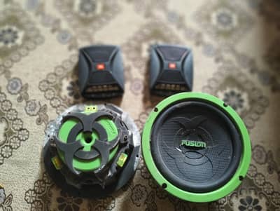 JBL & fusion components