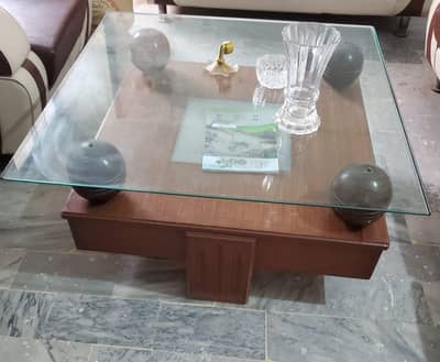 Glass-Center Table