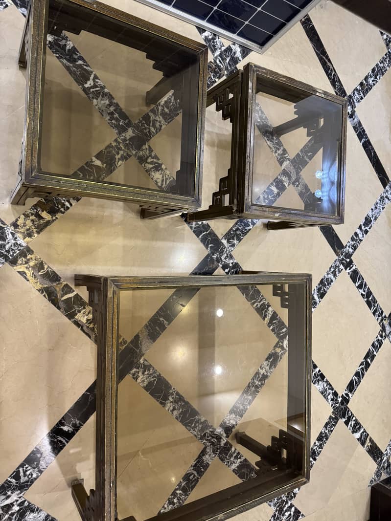 Center table and side table set 2