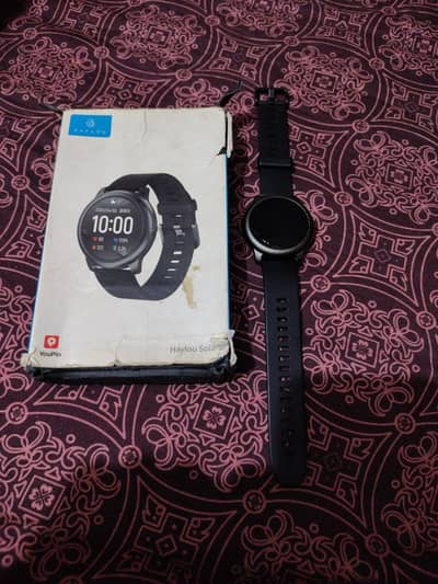 mi smart watch with box and cable