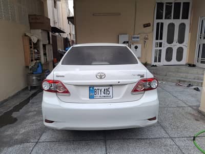 Toyota Corolla XLI 2011 /12 shape