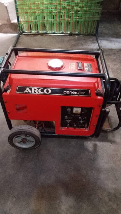 arco generator best condition ha bohat kam used howa ha