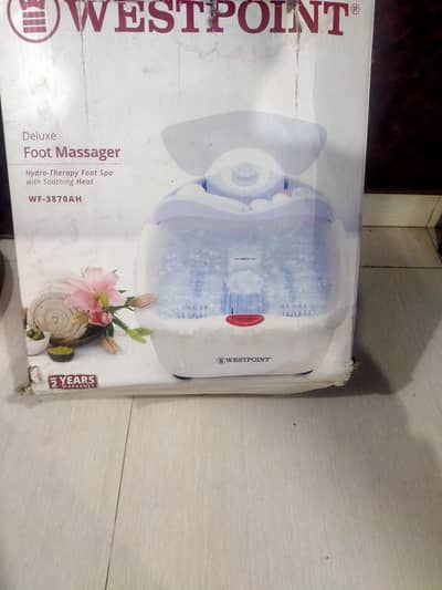 foot spa just like new