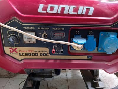 Loncin LC9600 DDC Generator - 6.5 KVA (Petrol + Gas) for Sale