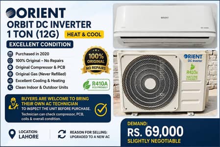 Orient 1.2 ton DC inverter AC