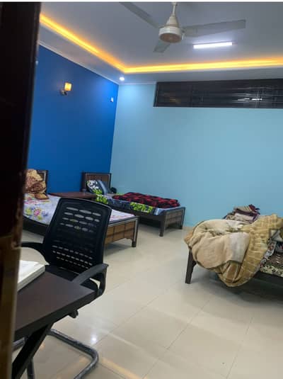 Boys hostel I-8 near Szabist university, Roots college, Shifa