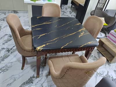 Dinning table 4 sets for sale
