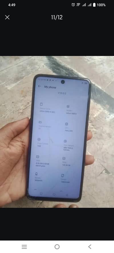 Infinix Zero X Neo 8/128 with box Exchange possible