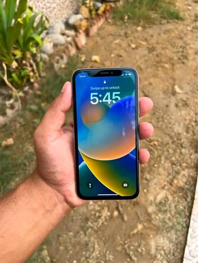 Iphone X pta approved 256gb My WhatsApp number 03093713755