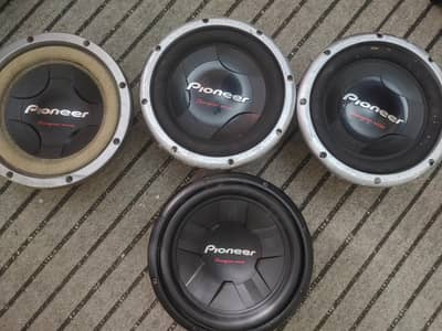 Pioneer woofers for sale