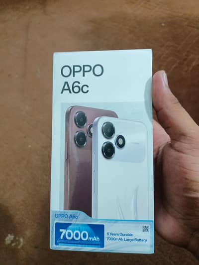 Oppo a6c new bilkul new