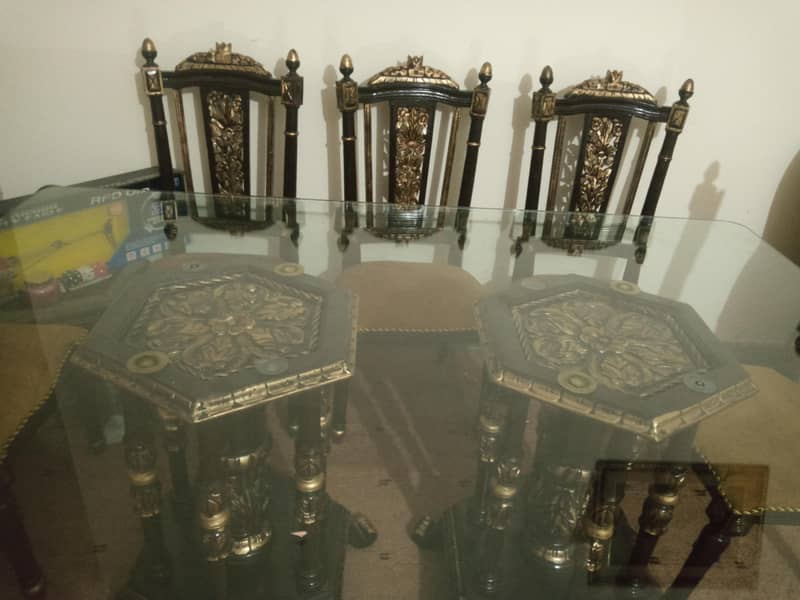 SIX SEATERS DINING TABLE SET 1
