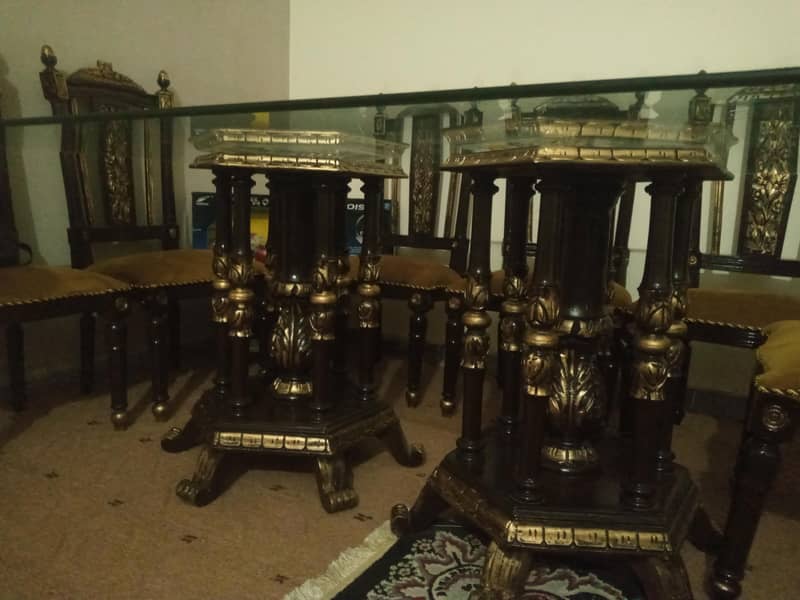 SIX SEATERS DINING TABLE SET 2