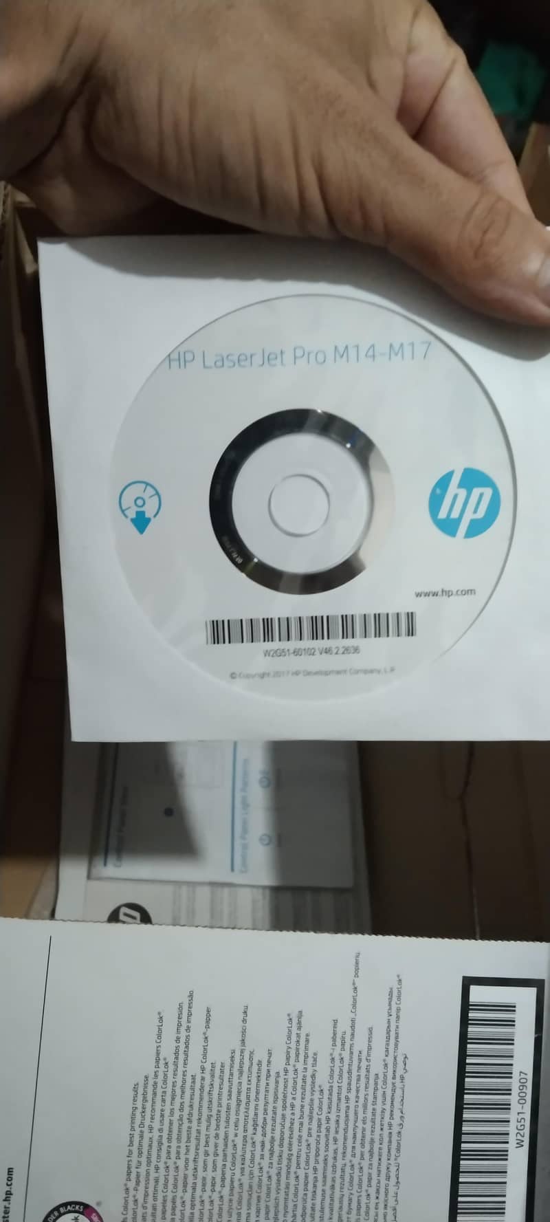 HP laser jet pro M15W 5