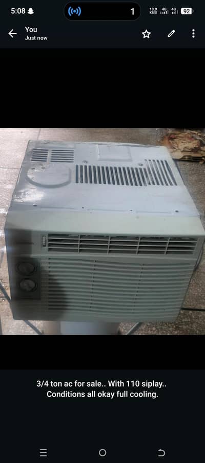 full cooling and all okay