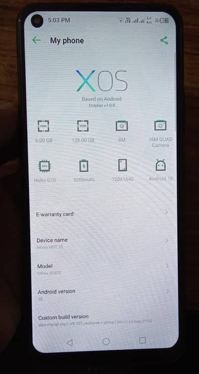 Infinix Hot 10