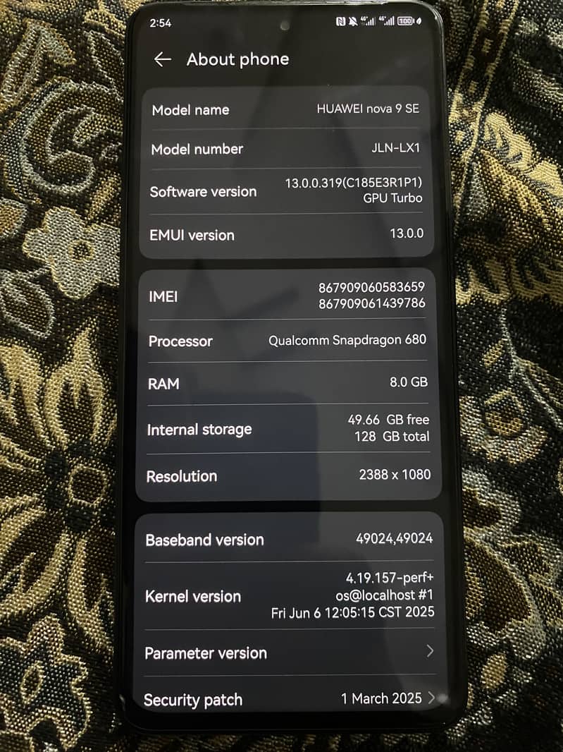 Huawei Nova 9 SE 2