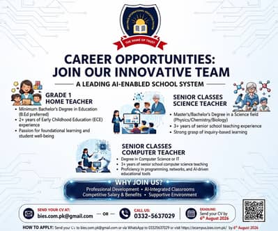  We're Hiring Exceptional Educators to Build Tomorrow's Leaders