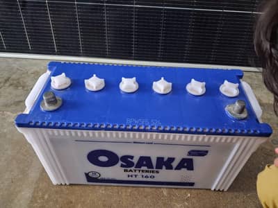 Jinko Solar plate + Osaka Battery