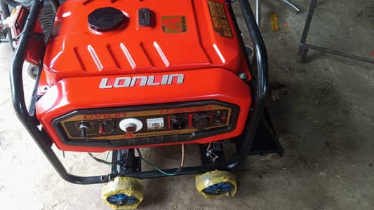 Loncin Generator 3KV Petrol and gas Generator | Excellent Condition