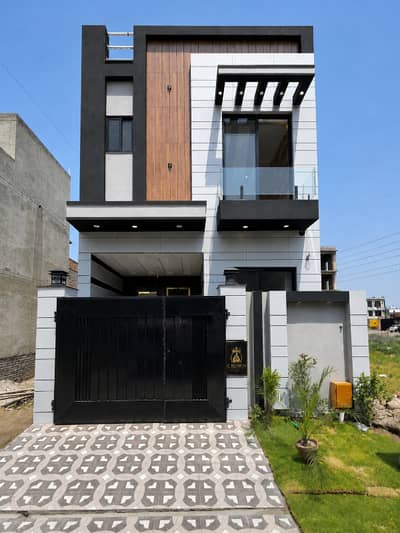 3 Marla Modern Design Luxury Brand New House For Sale In C Block Al Kabir Town Ph-02