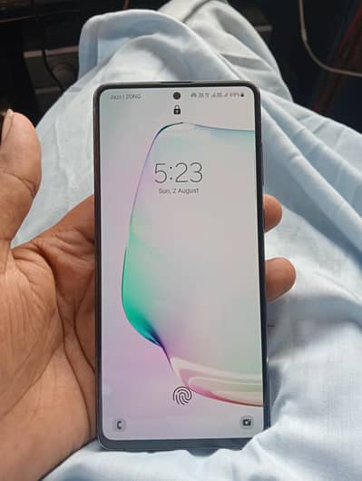 Samsung Mobile Note10 Lite