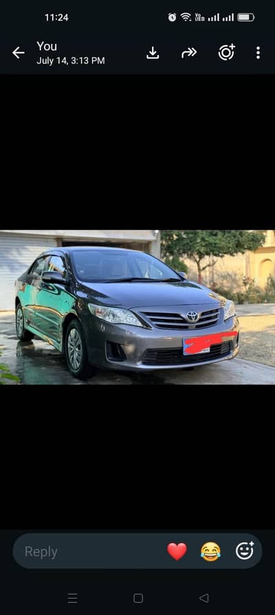 Toyota Corolla GLI 2013