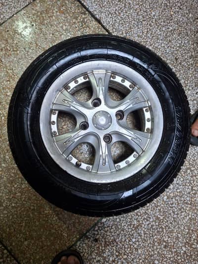 cultus old modle tyers with alloy rim