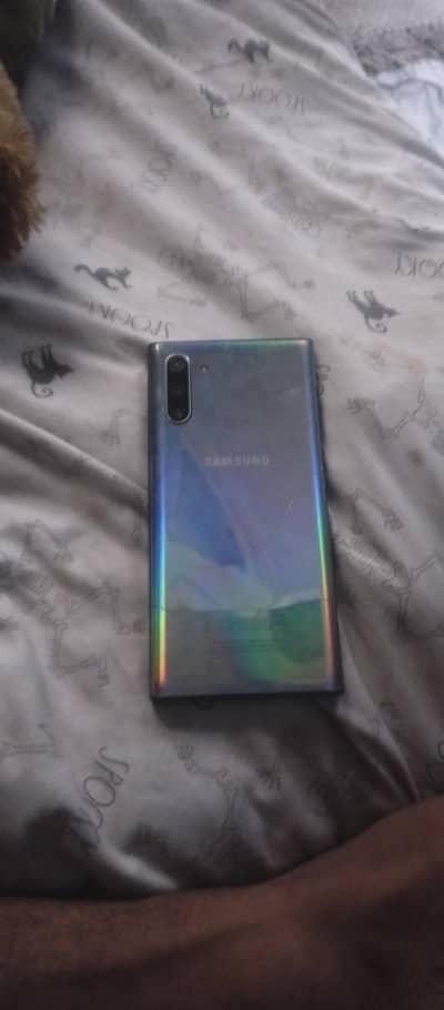 Samsung Mobile Note 10 panel change