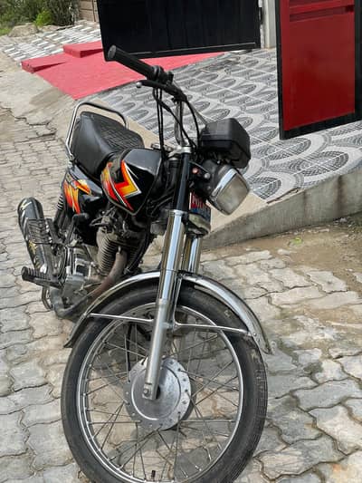 honda 125 21 model.  all ok.  no foult