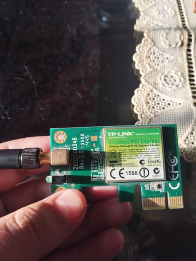 TP link Wi-Fi adaptor 150MBps pcls express